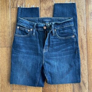 J. Crew Women’s Dark Blue Skinny Jeans